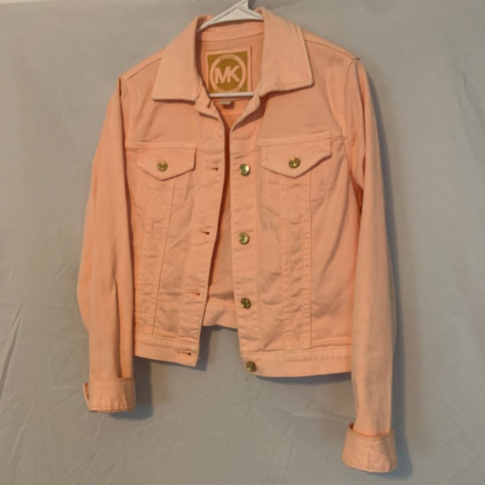 Light Coral Michael Kors Denim Jacket